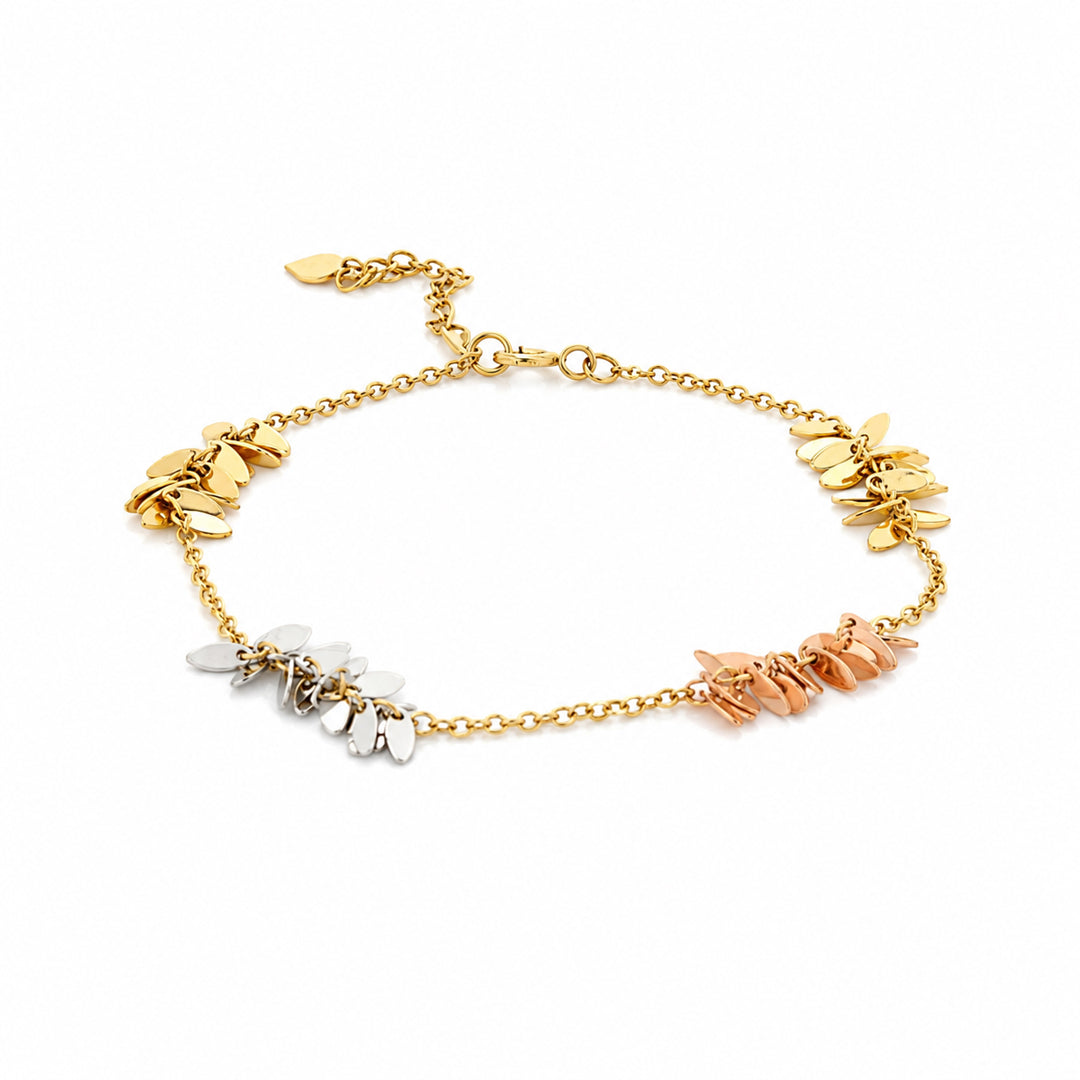 Bunch Petal Charm Bracelet