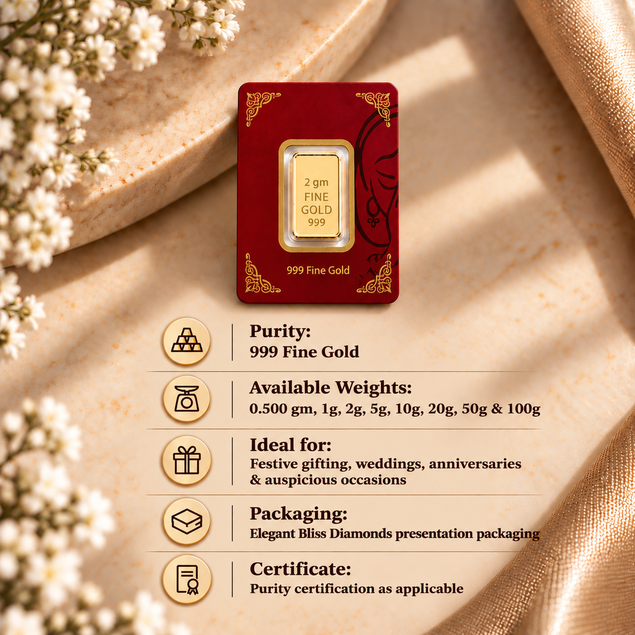 2 Gm Gold Coin