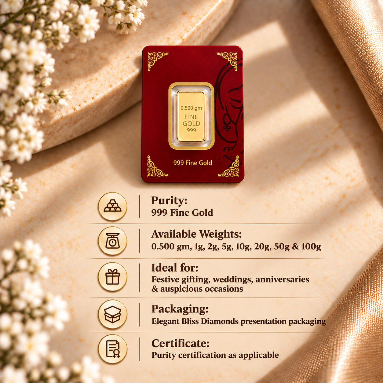 0.500 Mg Gold Coin