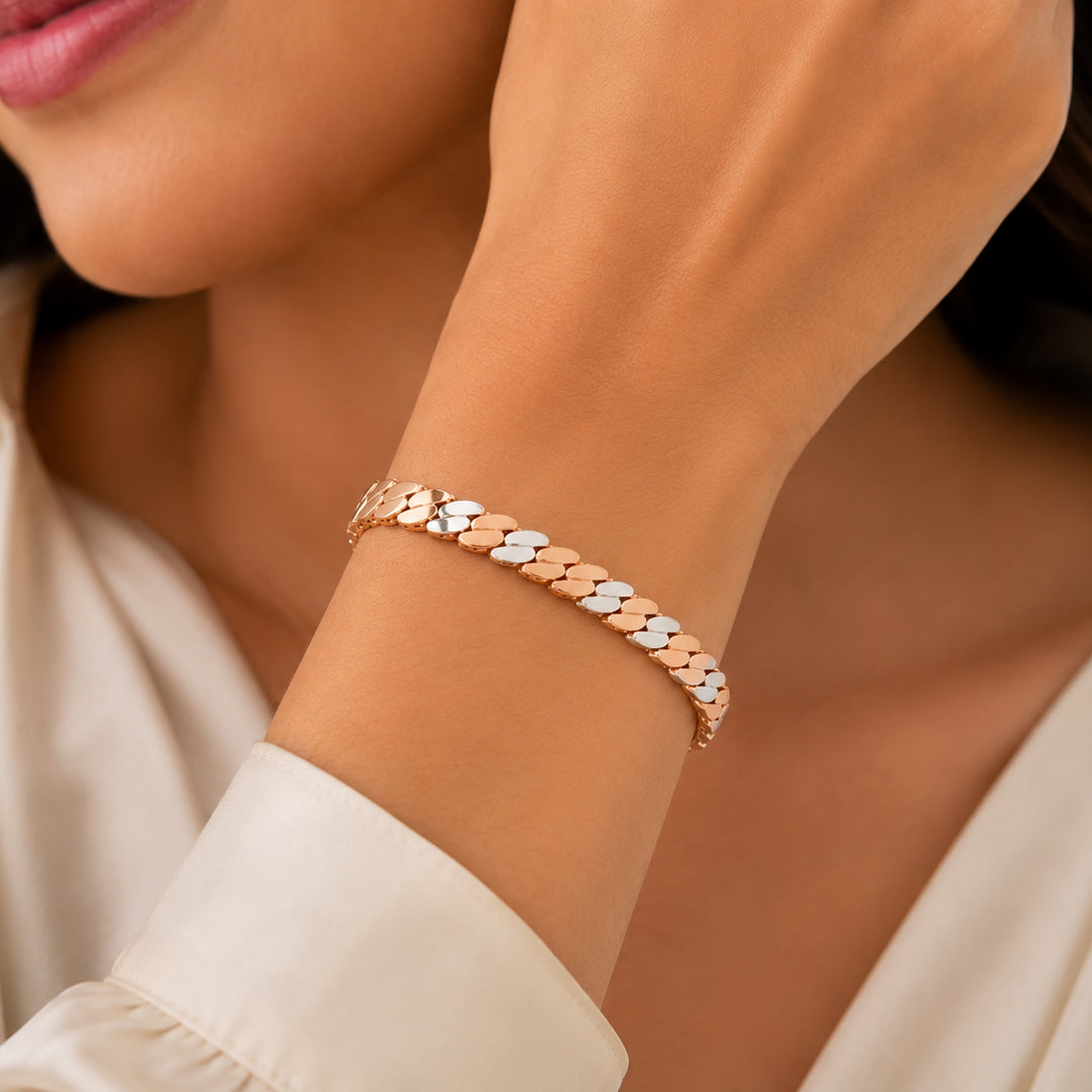 Duo Gold Band Bracelet
