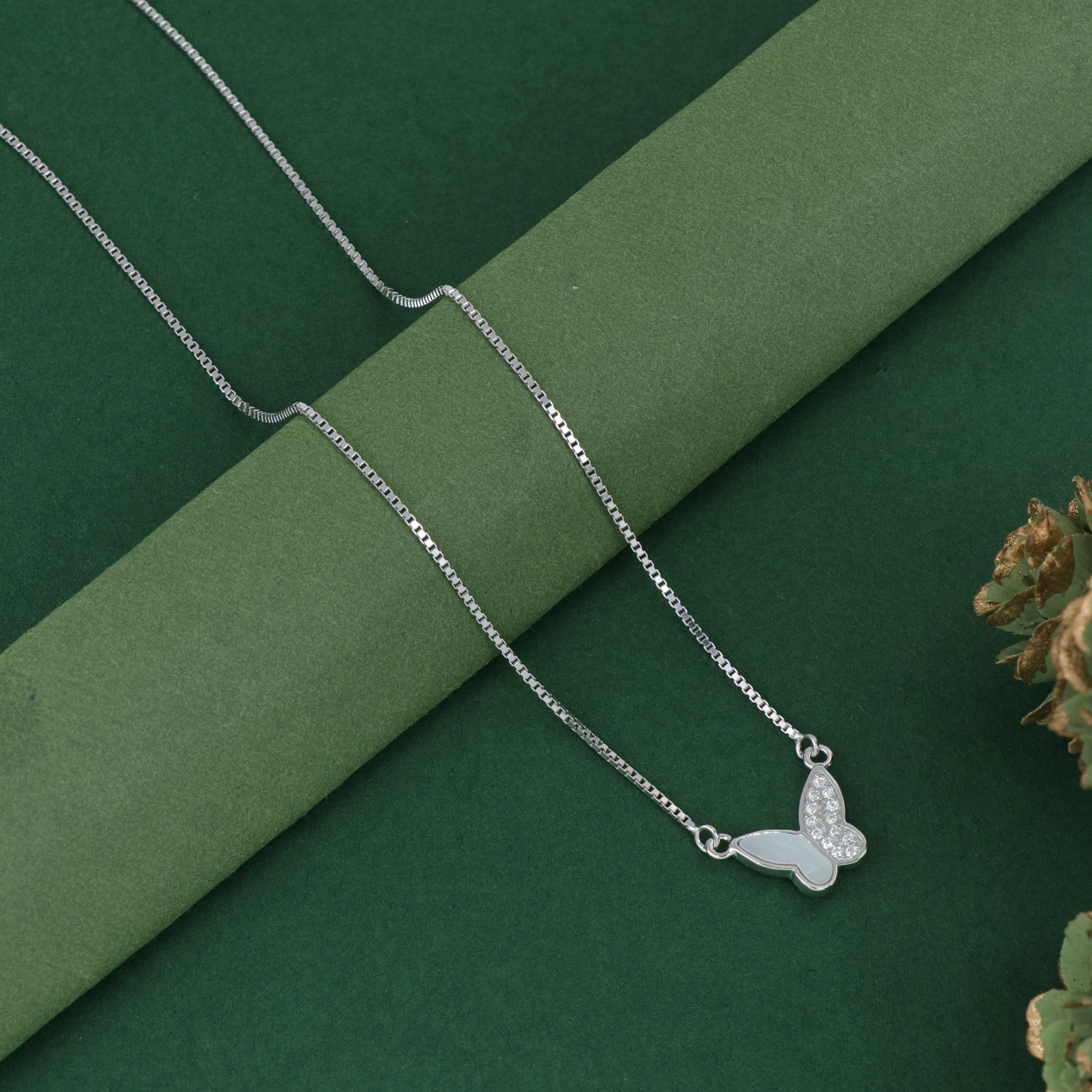 Butterfly Pendant Chain