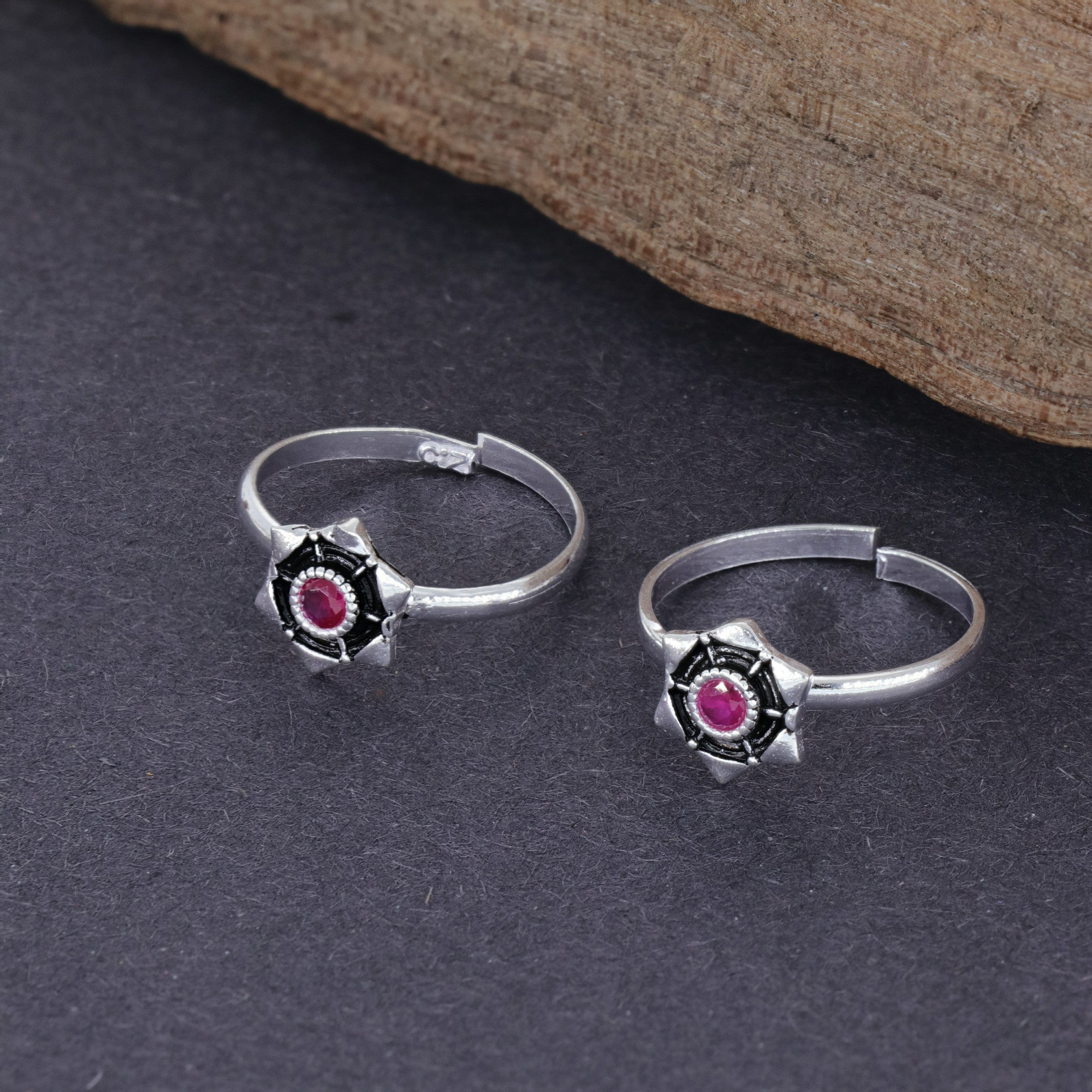 Floral Toe Ring
