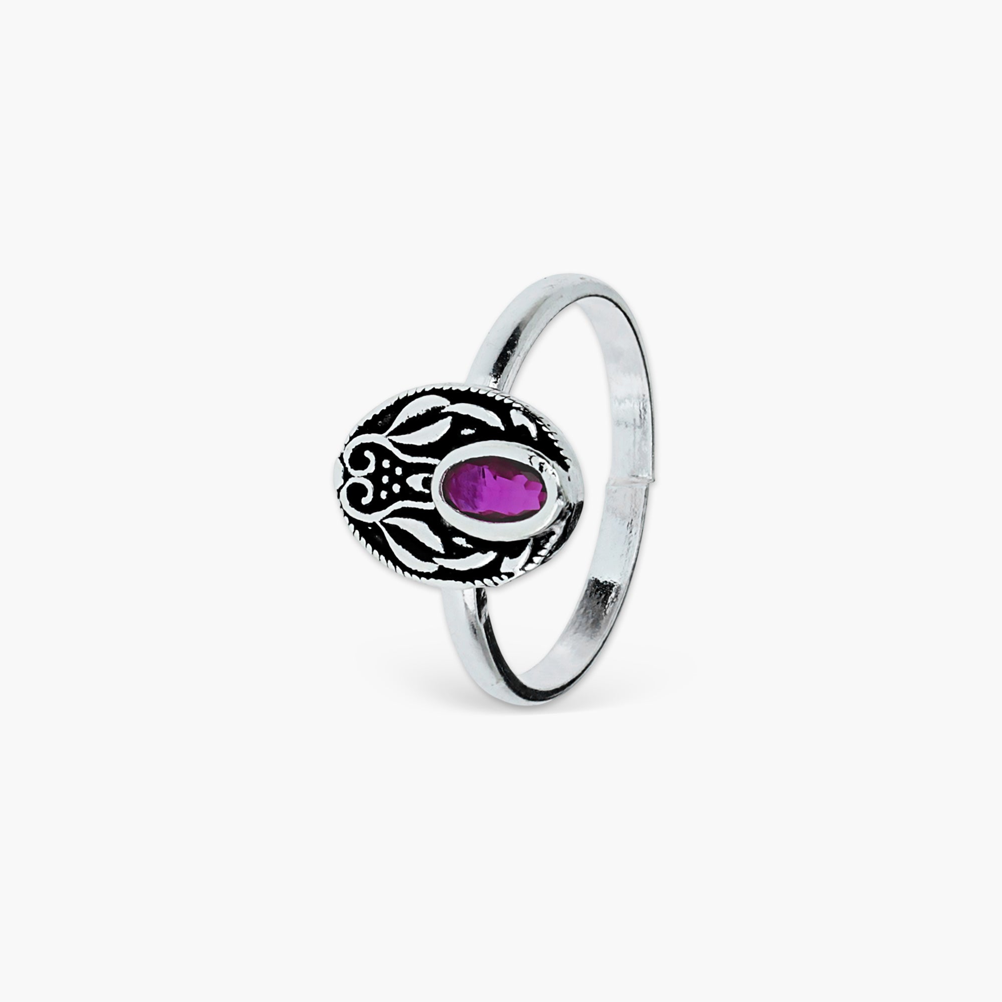 Oval Toe Ring