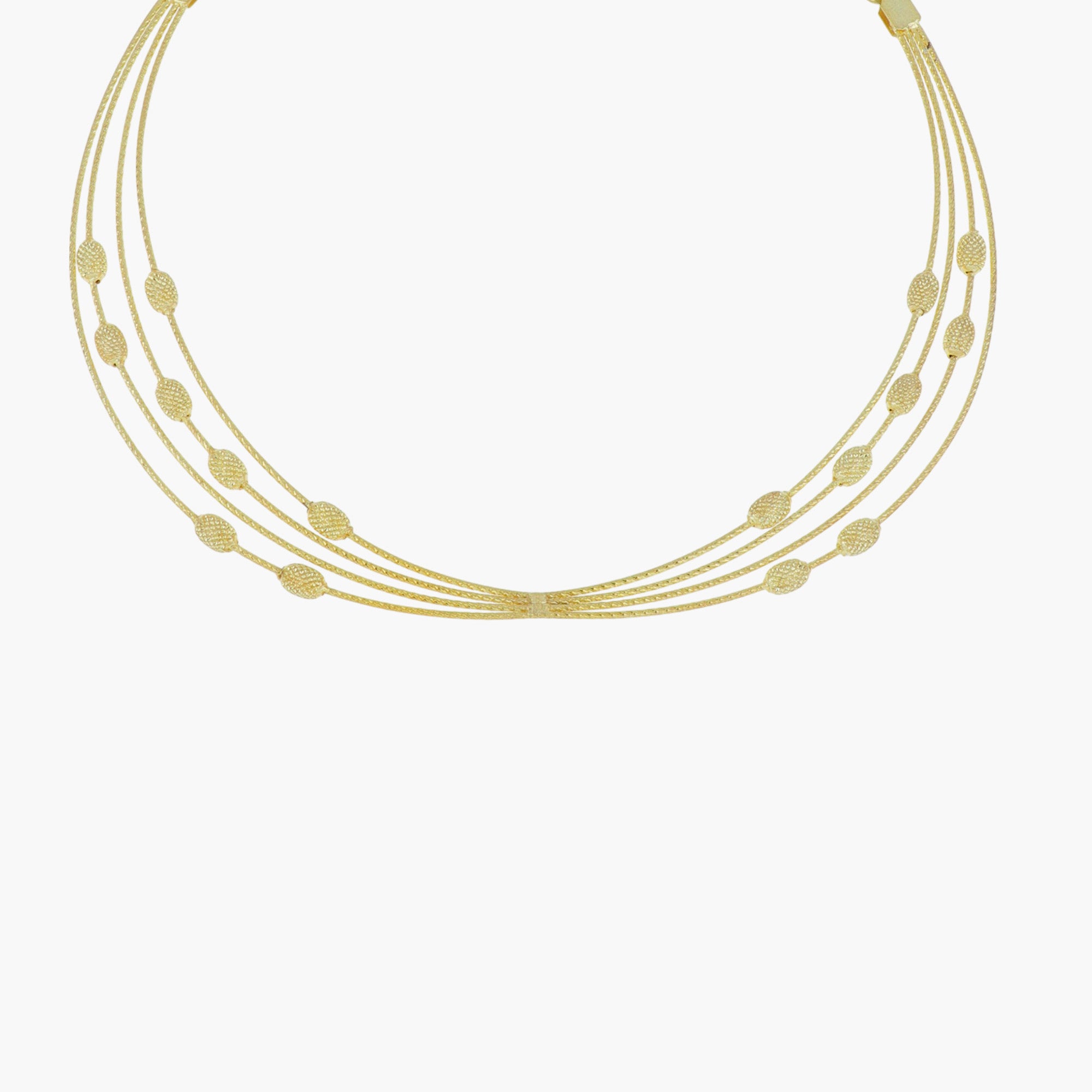 YellowGold Statement Piece