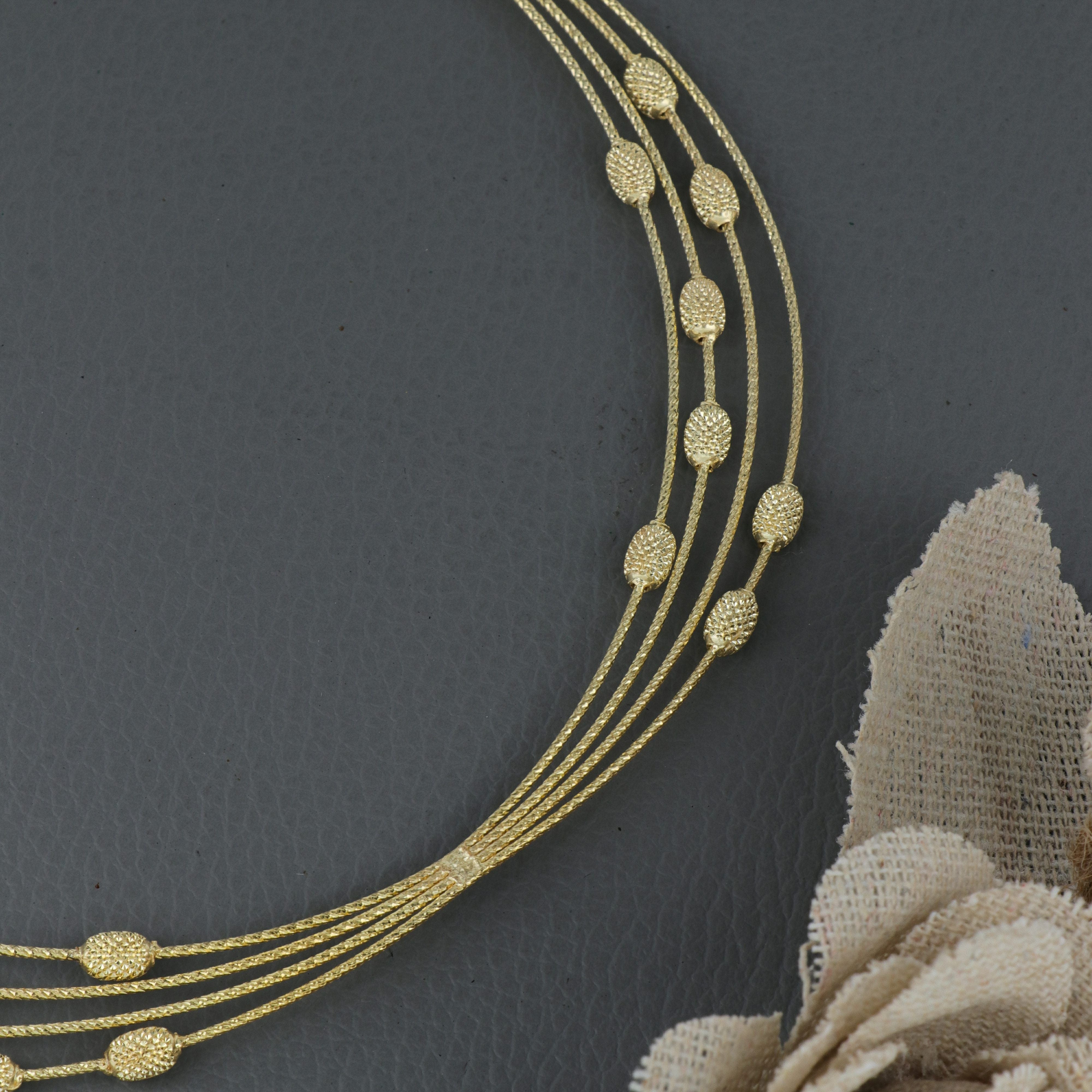 YellowGold Statement Piece