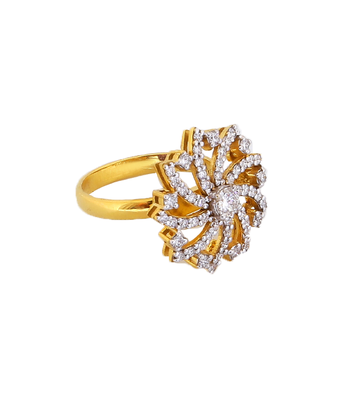 A Solitaire flower White 2