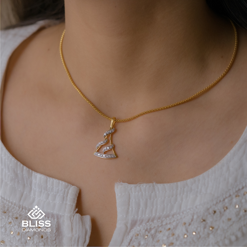 Triad pendant - Bliss Diamonds